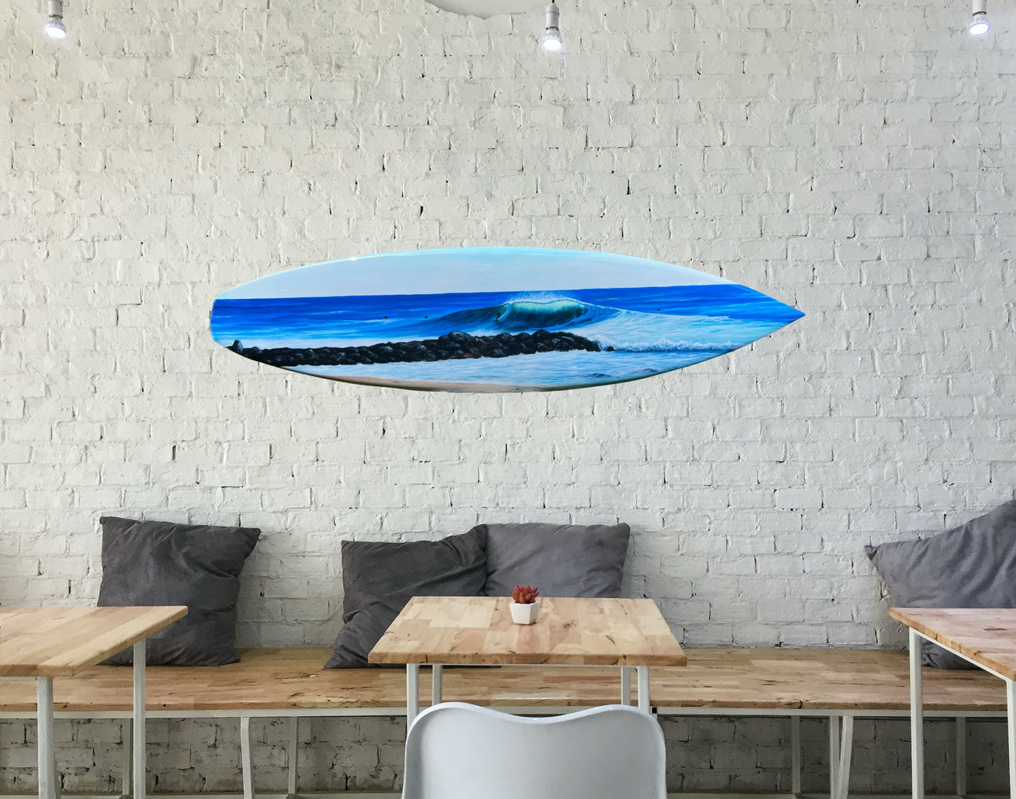 Pura Vida– Fine Art Surfboard image 2
