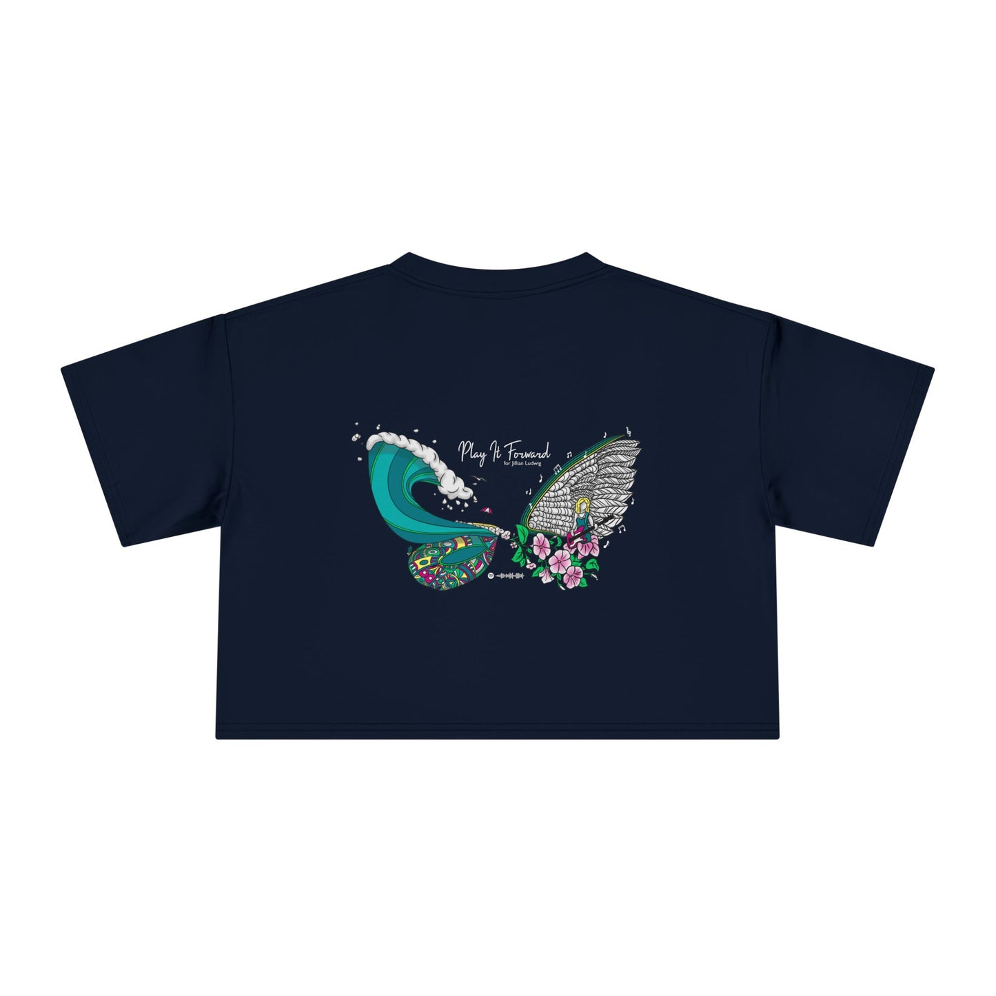 Jill's Wings - Women's Crop Tee