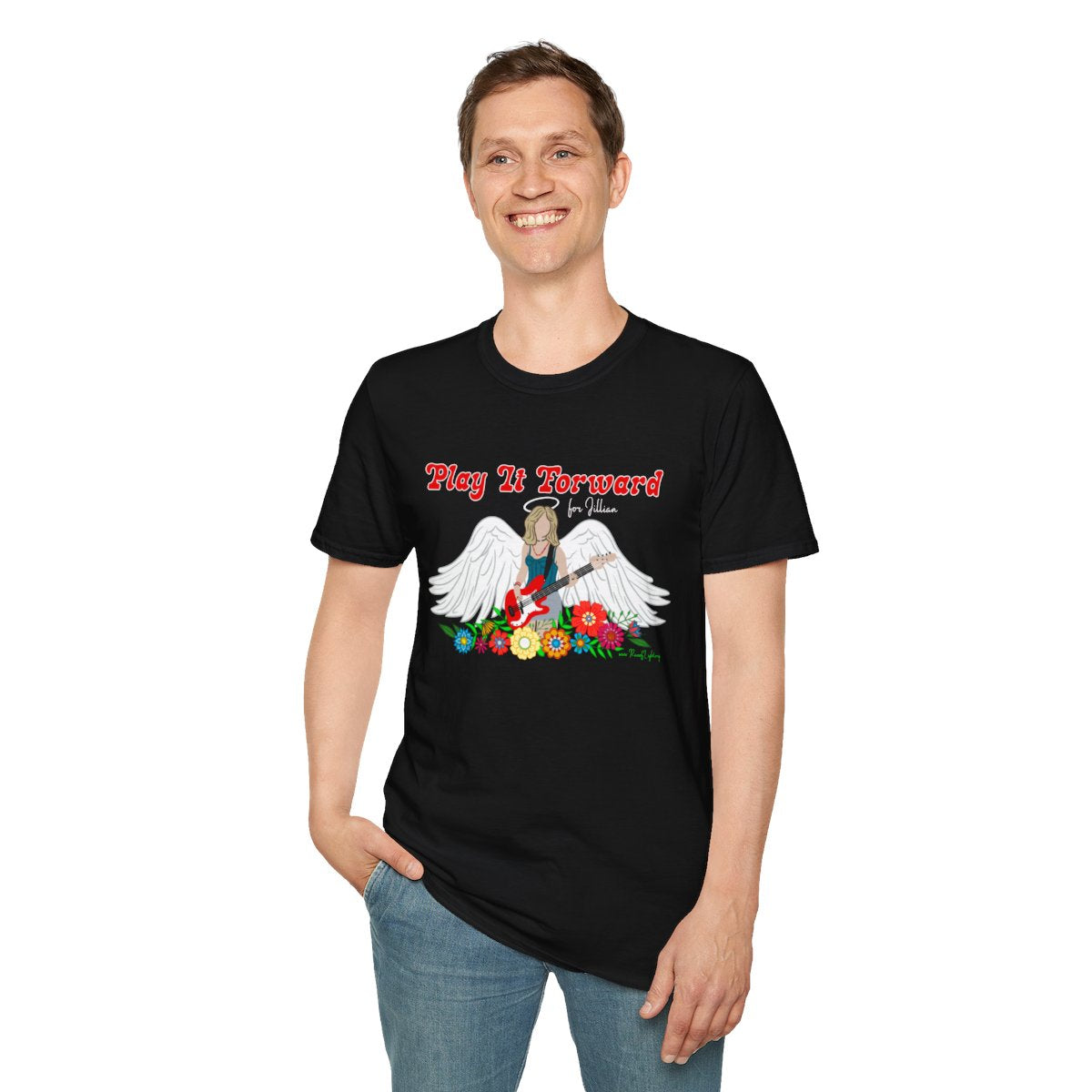 Angel Jill - Unisex Softstyle T-Shirt image 8