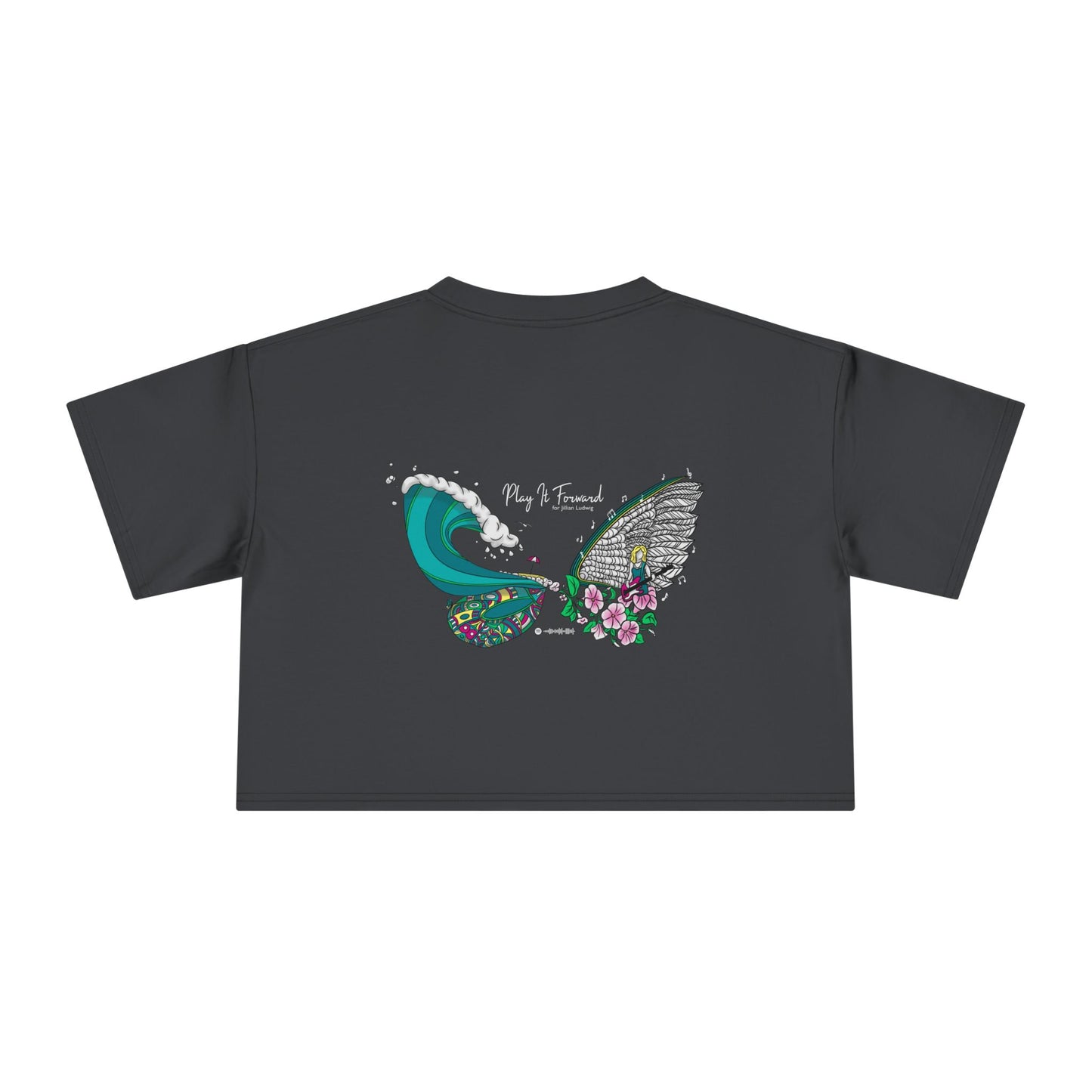 Jill's Wings - Women's Crop Tee