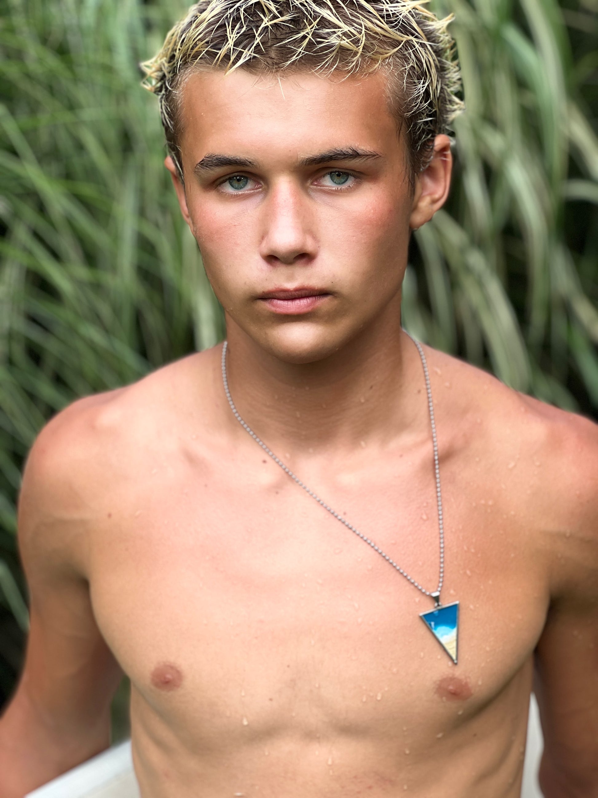 Coastal Triangle Necklace image 1