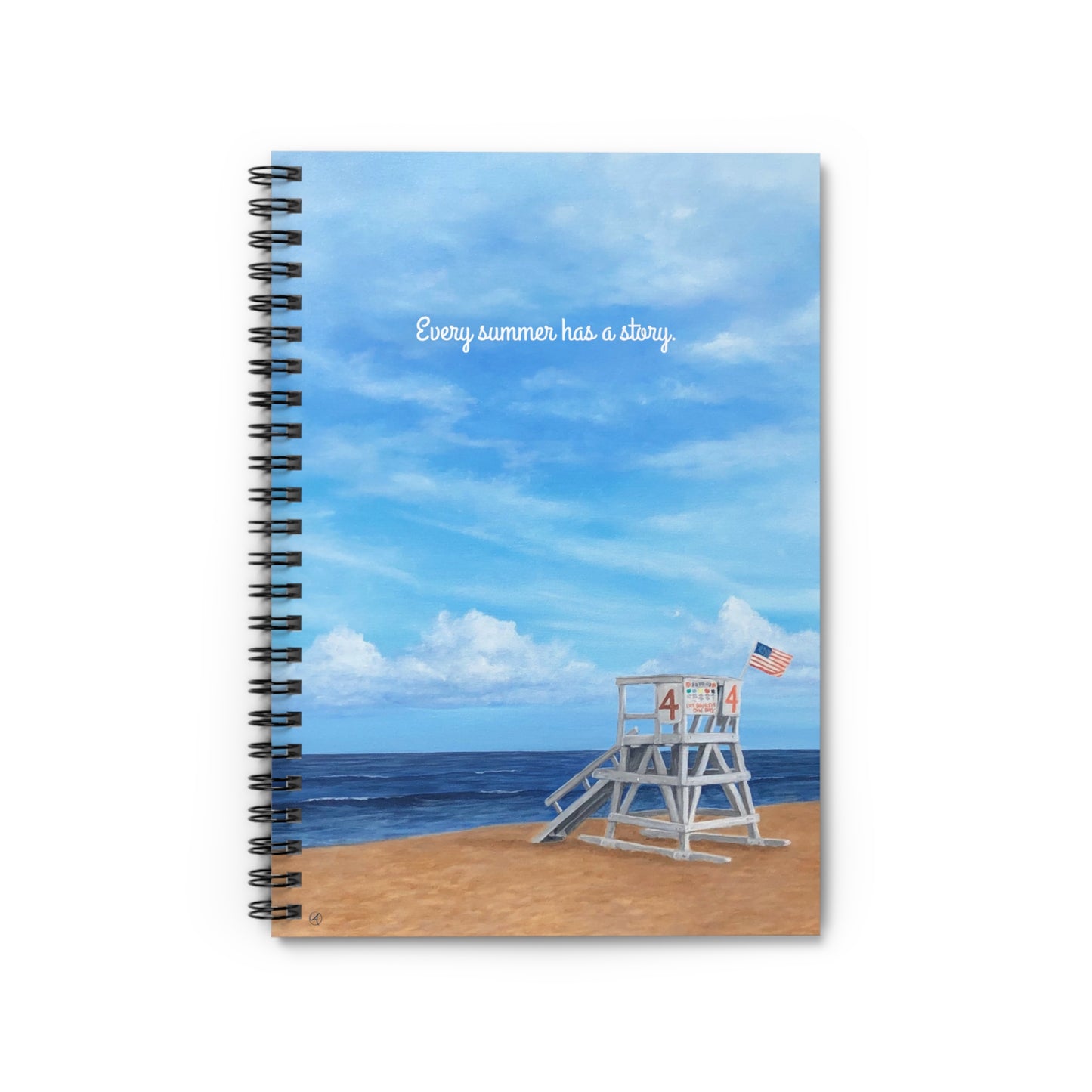 Summer Vibes Notebook - Ruled Line Beach Memories Journal by Caitlin Accurso image 1