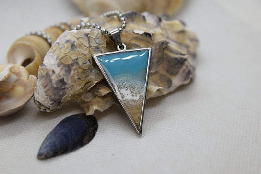 Coastal Triangle Necklace image 0