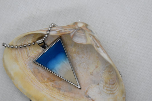 Coastal Triangle Necklace image 0