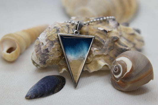 Coastal Triangle Necklace image 0