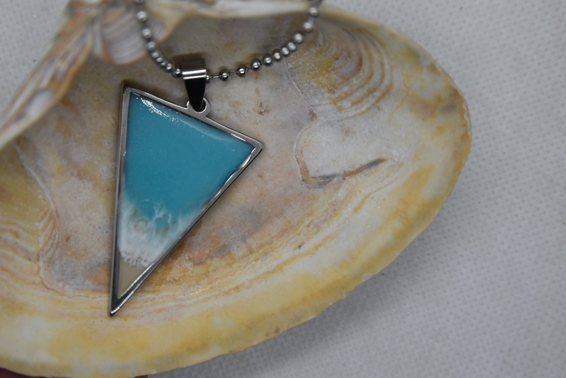 Coastal Triangle Necklace image 0