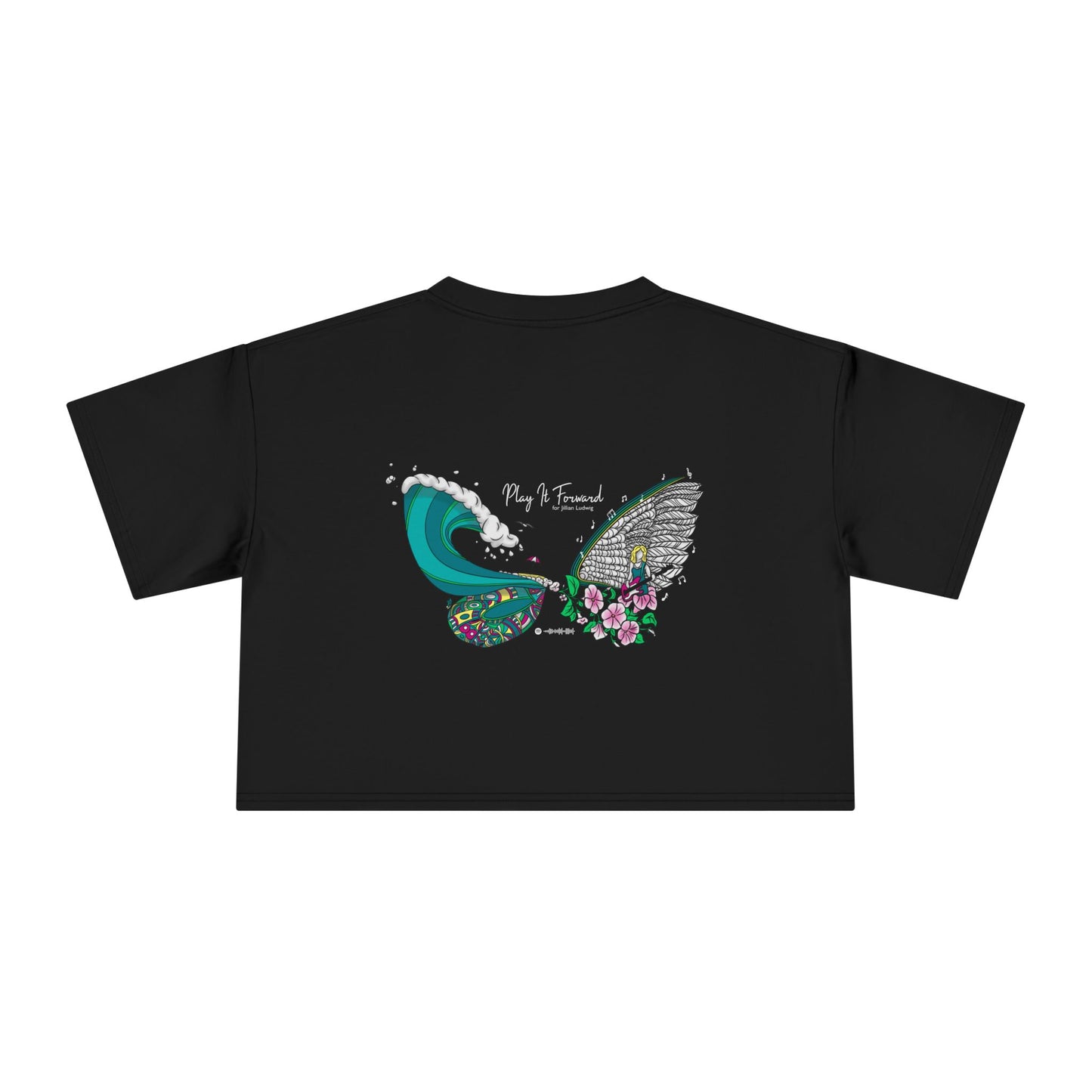 Jill's Wings - Women's Crop Tee