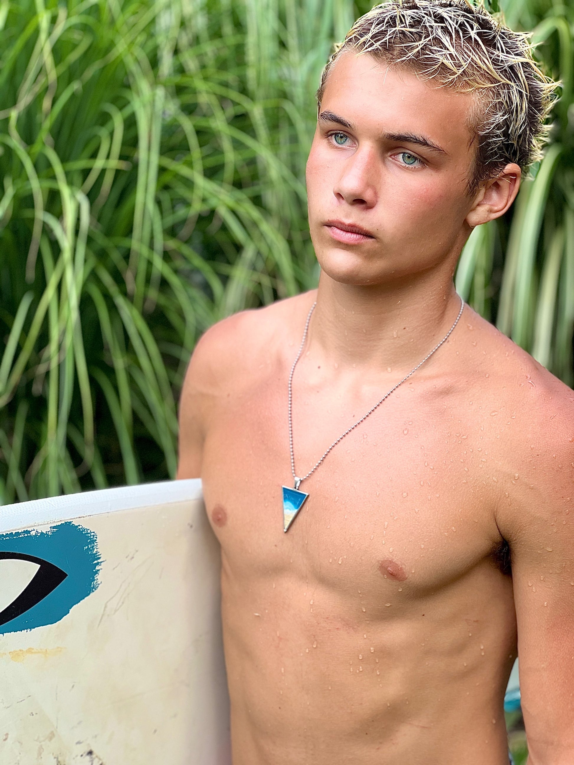 Coastal Triangle Necklace image 4