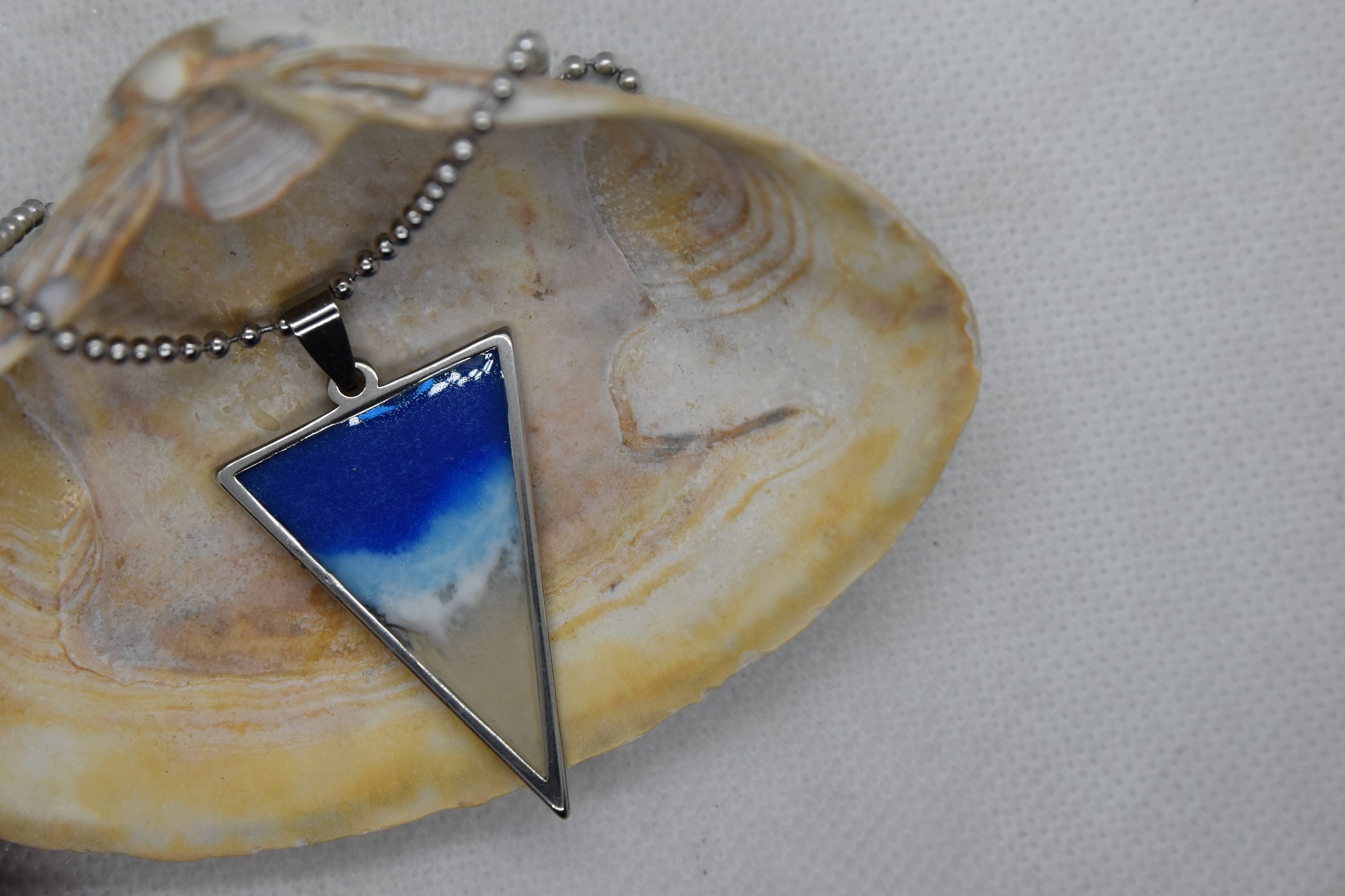 Coastal Triangle Necklace image 0