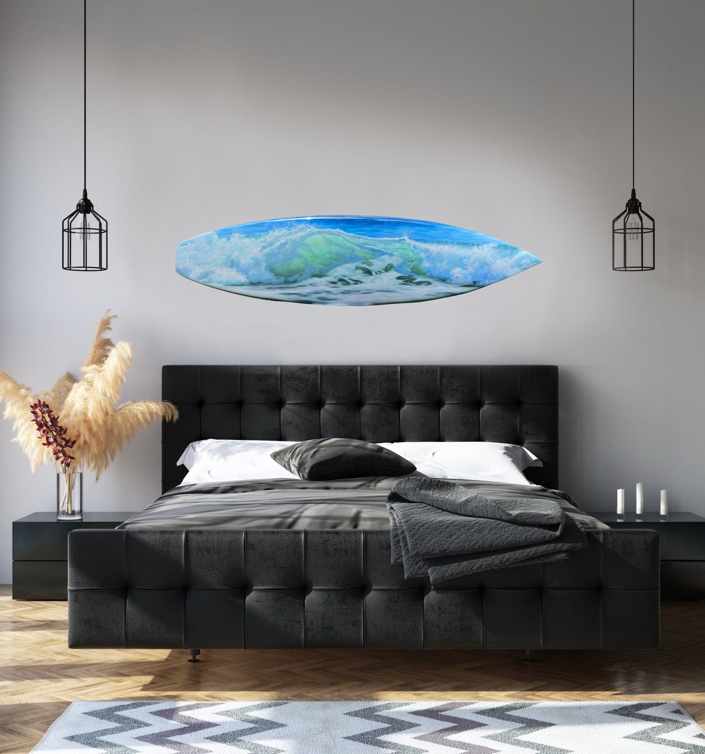 Shore Break – Fine Art Surfboard image 4