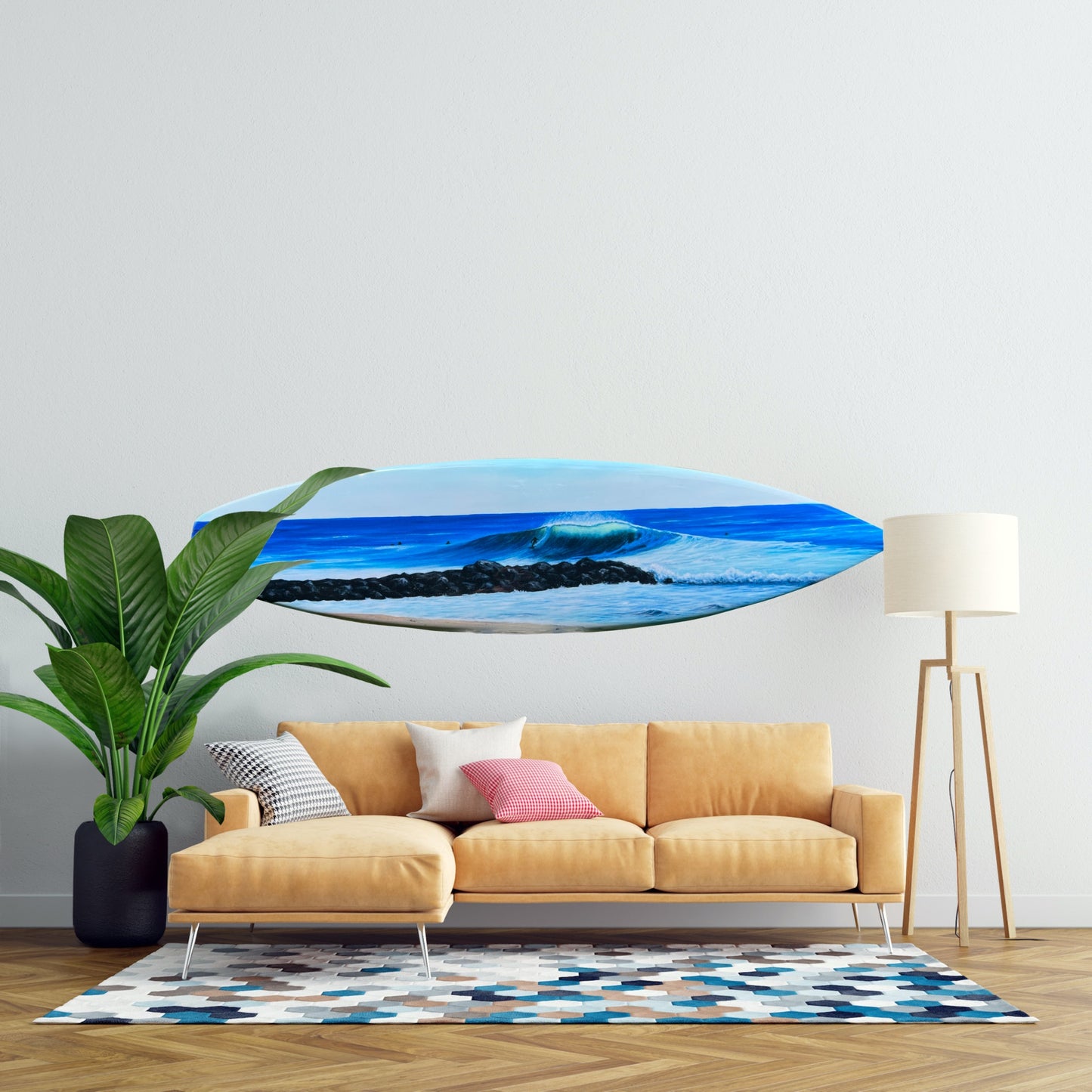 Pura Vida– Fine Art Surfboard image 3