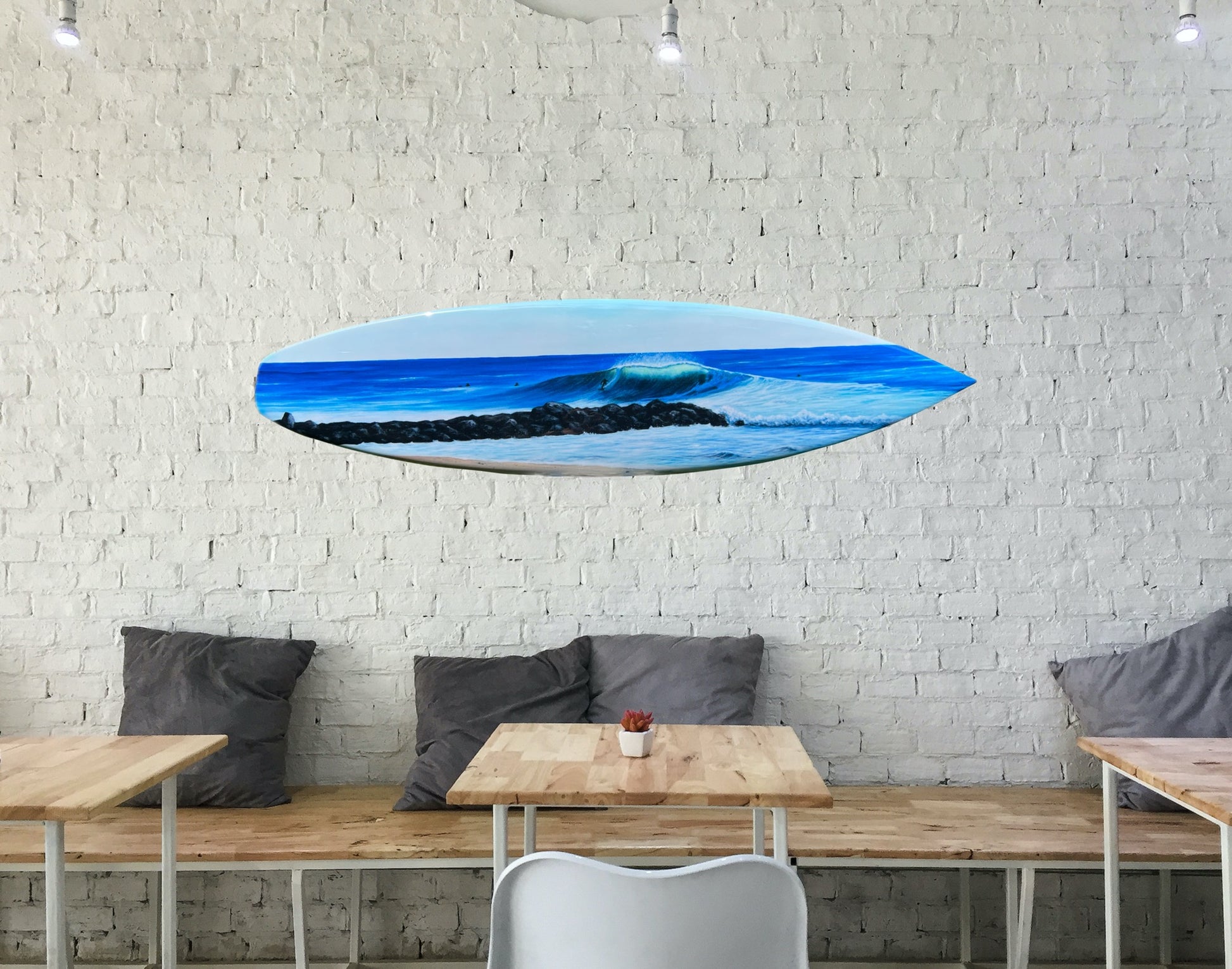 Pura Vida– Fine Art Surfboard image 2