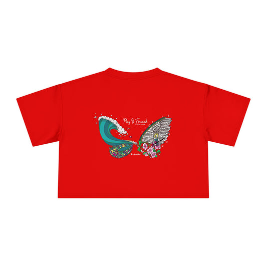 Jill's Wings - Women's Crop Tee