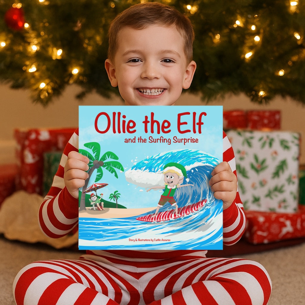 Ollie the Elf and the Surfing Surprise