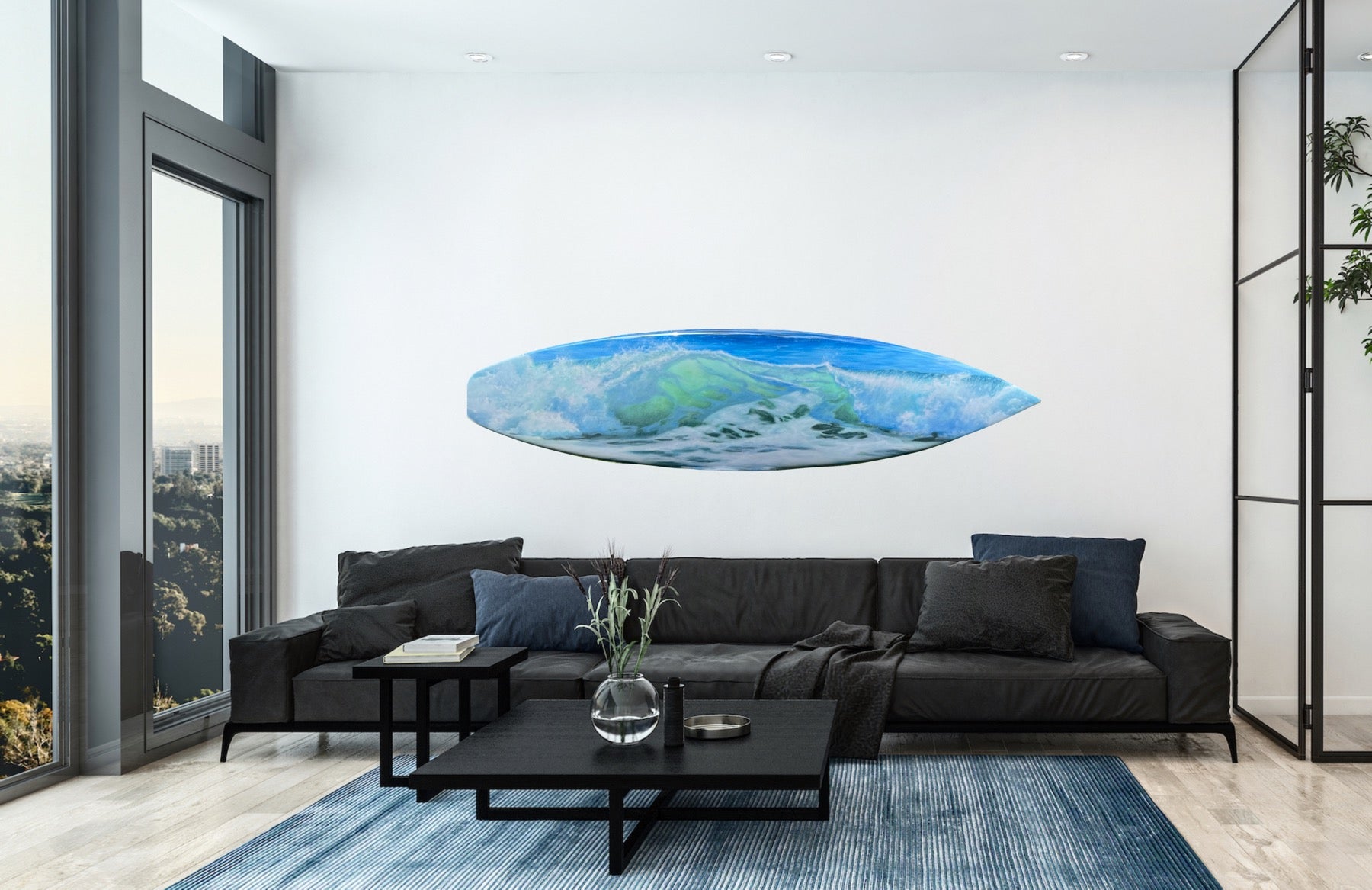 Shore Break – Fine Art Surfboard image 3