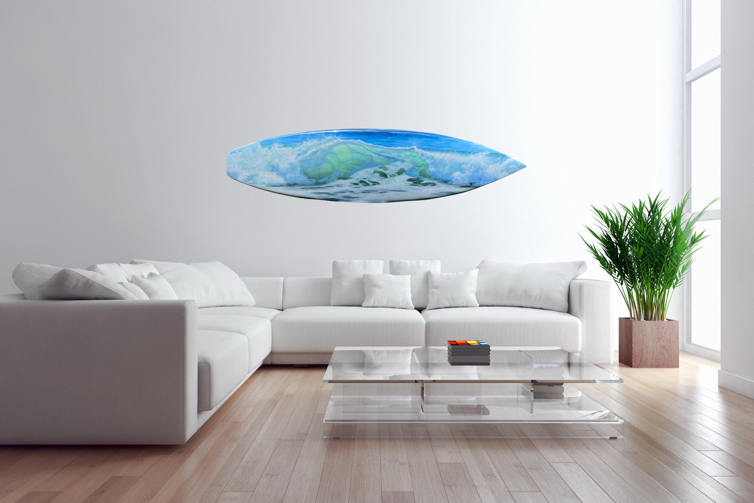 Shore Break – Fine Art Surfboard image 5